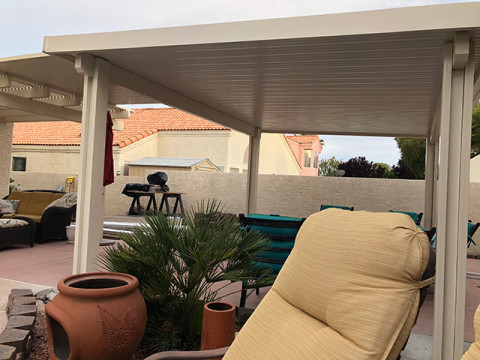 Insulated Patio Covers Las Vegas — City Seamless project photo